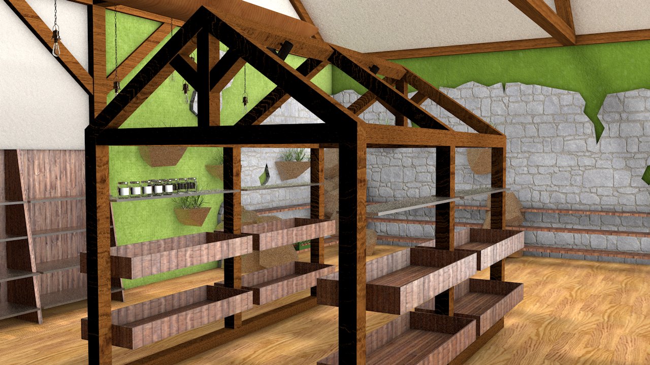 Hofladen — Verkaufstheke