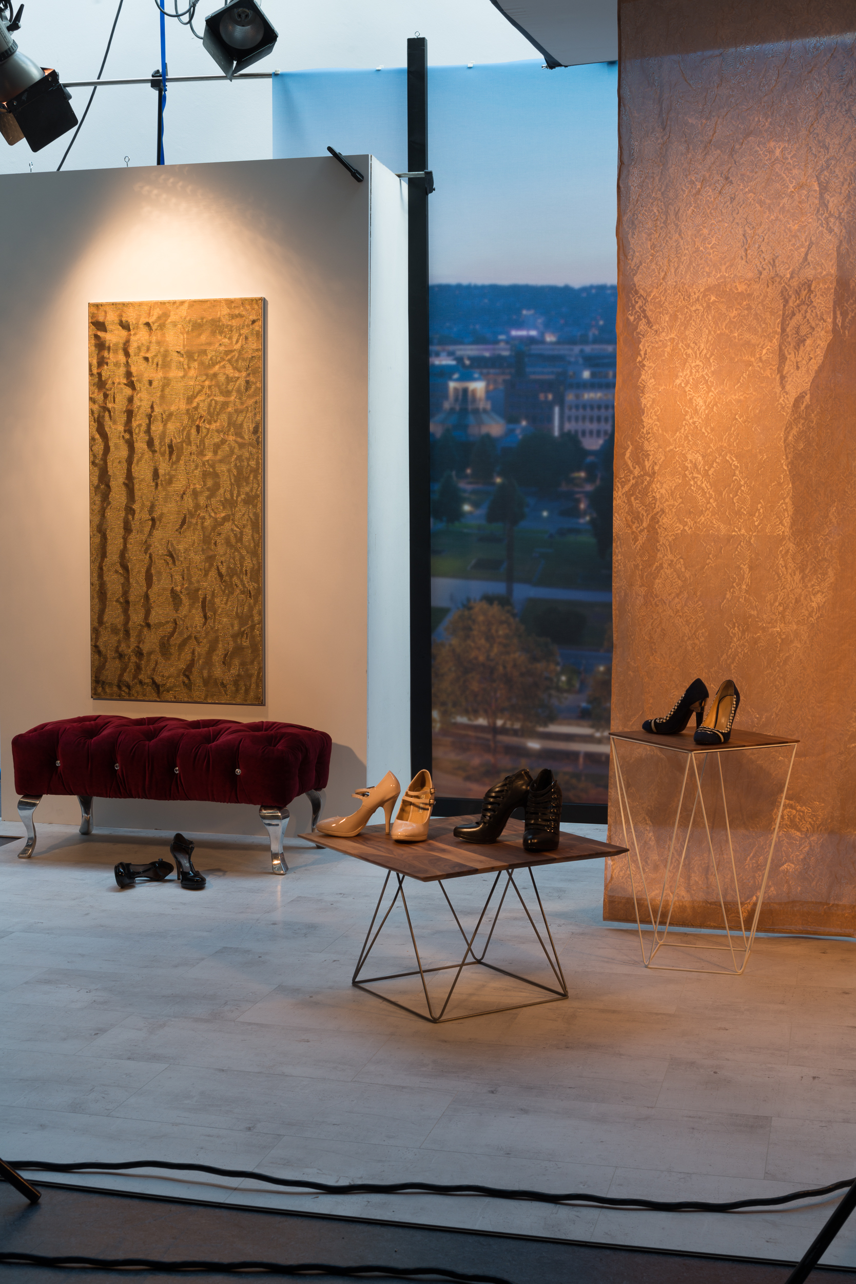 alphamesh Gewebe — Detailansicht der Metallstruktur