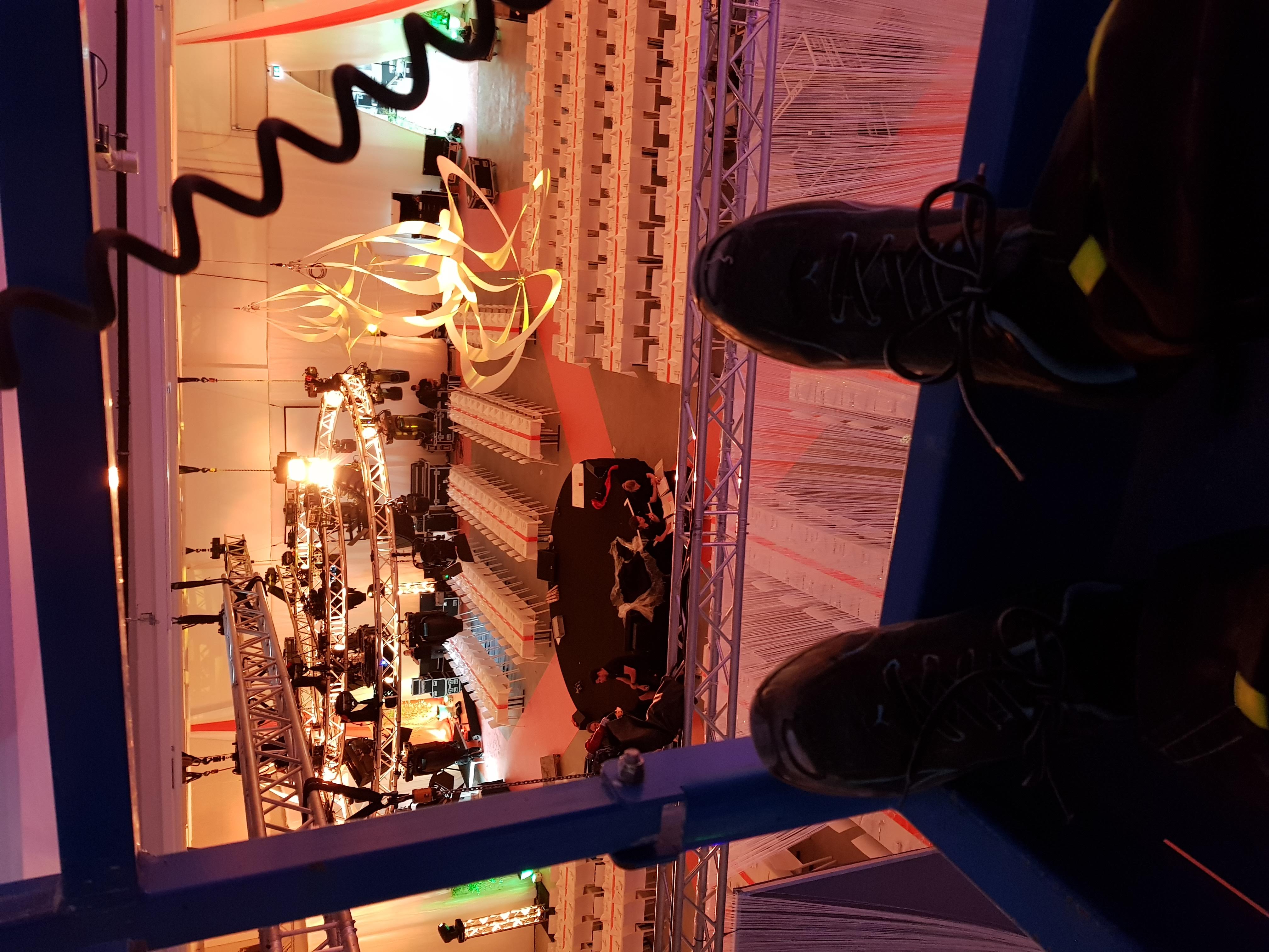 Sabine bei der Arbeit