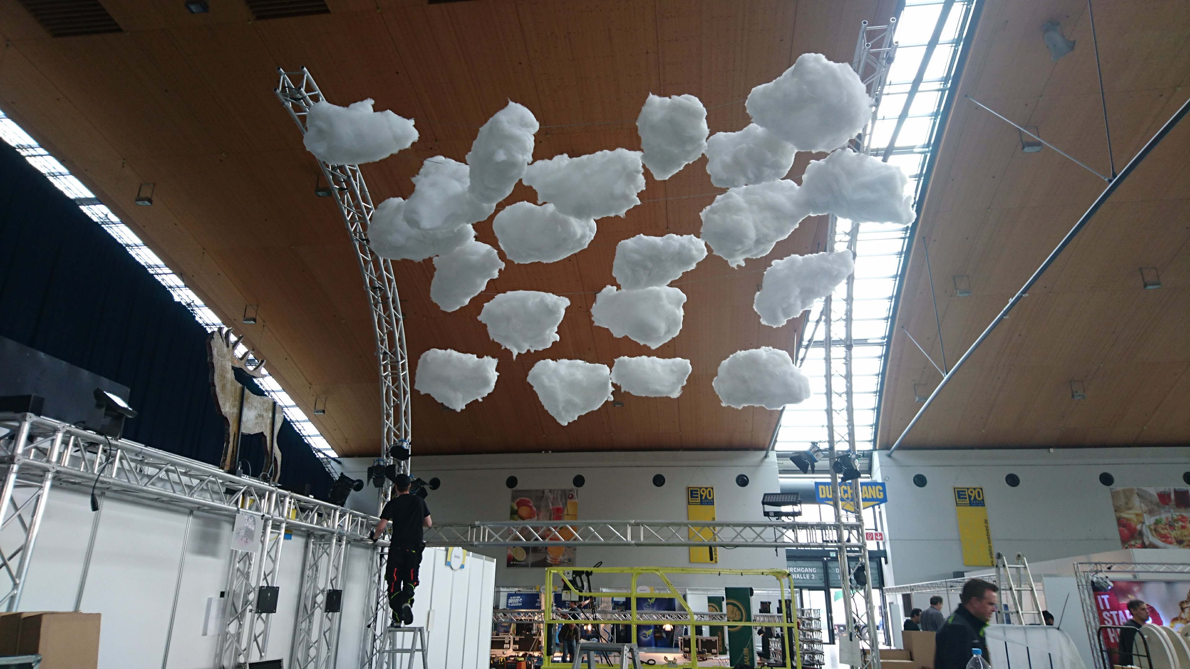 Einhorn-Messestand — Bunte Messegestaltung